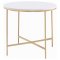 Ellison Coffee Table 3Pc Set 723208 White & Gold by Coaster