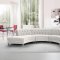 Valentino Sectional Sofa 697 in Fabric by Meridian w/Options