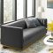 Sanguine Sofa in Gray Velvet Fabric by Modway w/Options