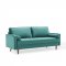 Valour Sofa in Teal Velvet Fabric by Modway w/Options