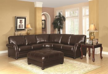 503876 Jovana Sectional Sofa in Bonded Leather Match by Coaster [CRSS-503876 Jovana]