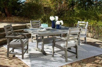 Visola Outdoor Dining Table & 4 Chairs Set P802 by Ashley [SFAOUT-P802-625 Visola]