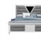 Marco Bedroom in Metallic White by Global w/Options