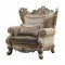 Ranita Chair 51042 in Champagne Fabric by Acme w/Options