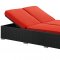 Evince Outdoor Chaise Lounge Choice of Color by Modway