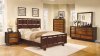 203071 Nelson Bedroom by Coaster in Cherry & Brown