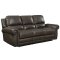 Branson Reclining Sofa Set in Espresso Leather Match