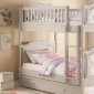 Pearlie 37690 Bunk Bed in Gray & White by Acme w/Option