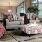 Ames Sofa SM8250 in Charcoal Chenille Fabric w/Options