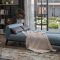 Lofty Armin Aqua Green Sofa Bed Set in Fabric by Istikbal