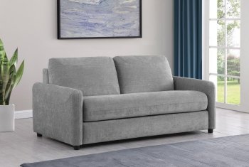 Rylie Sofa Sleeper 360029 in Gray Fabric by Coaster [CRSB-360029 Rylie]