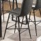 182621 5Pc Bar Set in Rustic Brown & Gunmetal by Coaster