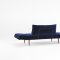 Zeal Deluxe Daybed in Dark Blue Velvet by Innovation