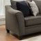 6485 Sofa & Loveseat Set in Albany Pewter by Simmons w/Options