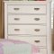 Colin CM7909WH 4Pc Kids Bedroom Set in White w/Options