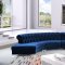 Valentino Sectional Sofa 697 in Fabric by Meridian w/Options