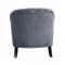 Gaura Accent Chair 53092 in Gray Fabric by Acme w/Options