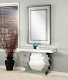 Nysa Console Table & Mirror Set 90232 Mirrored by Acme w/Options