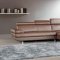 Stem Sectional Sofa by Beverly Hills in Light Brown Leather