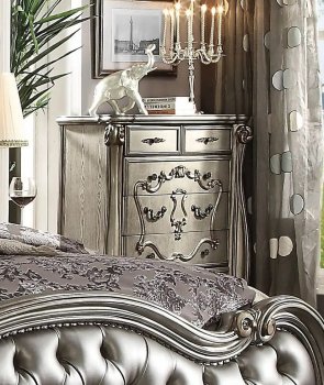 Versailles Chest 26846 in Antique Platinum by Acme [AMCH-26846 Versailles]