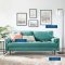 Valour Sofa in Teal Velvet Fabric by Modway w/Options