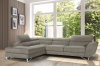 Sparta Sectional Sofa in Fabric by J&M w/Stainless Steel Legs