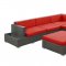 Harbour Outdoor Patio Sectional 6Pc Set Choice of Color - Modway