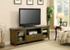 Sherrie Industrial Style TV Console CM5829 in Light Walnut