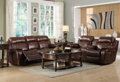 9724PM Marille Motion Sofa by Homelegance w/Options