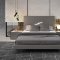 Faro Premium Bedroom in Grey & Light Grey by J&M w/Options