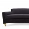 Oslo Sofa TOV-L6109 in Black Herringbone Fabric by TOV Furniture