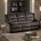 Jarita Motion Sofa 8329CH in Chocolate Fabric by Homelegance