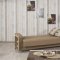 Decora Sofa Bed in Brown Fabric by Casamode w/Options