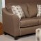 16155 Havana Sofa & Loveseat in Pecan Fabric by Chelsea