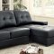 Grenoble 8440BK Sectional Sofa by Homelegance