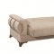 Caprice Sofa Bed in Beige Microfiber by Rain w/Optional Items