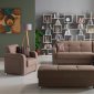 Vision Redeyef Brown Sectional Sofa by Istikbal w/Options