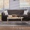 Tokyo Diego Brown Sofa Bed in Fabric by Sunset w/Options