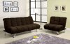 CM2908 Maybelle Sofa Bed in Chocolate Fabric w/Optional Chair