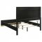 Caraway Bedroom Set 5Pc 224781 in Black by Coaster