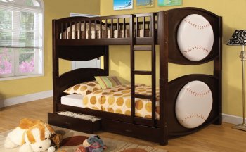 CM-BK065-BSBL-T Olympic V Twin/Twin Bunk Bed with Options [FAKB-CM-BK065-BSBL-T Olympic V]