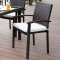 Shania Outdoor Patio Table 5Pc Set CM-OT1853 in White & Brown