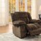 Laurelton Motion Sofa 9636 in Chocolate by Homelegance w/Options