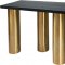 Piper Coffee Table 242 in Black & Gold by Meridian w/Options