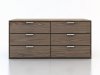 MD321-DR-WAL Thompson Dresser by Modloft in Walnut