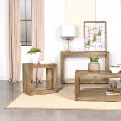 Benton Coffee Table 704838 in Natural by Coaster w/Options