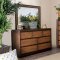 Covilha 5Pc Bedroom Set CM7522 in Antique Brown w/Options