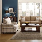 9679 Talullah Sofa in Brown Microfiber by Homelegance w/Options