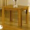 Oak Finish Modern 3Pc Coffee Table Set w/Parquet Tops