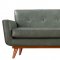 Lyon Sofa TOV-S31 in Smoke Grey Eco-Leather by TOV Furniture